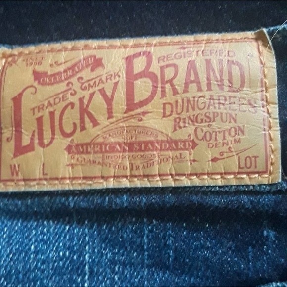 LUCKY BRAND Stark Sweet n Low Hipster Denim Jeans Size 28 Distressed Trendy Chic - Picture 7 of 8